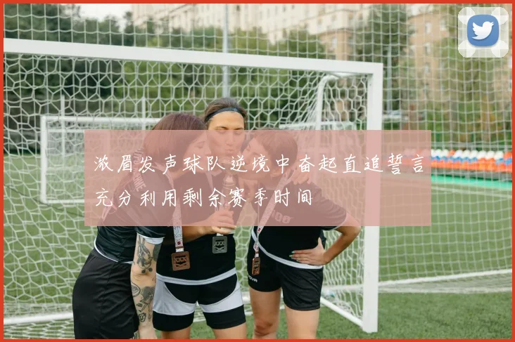 浓眉发声球队逆境中奋起直追誓言充分利用剩余赛季时间